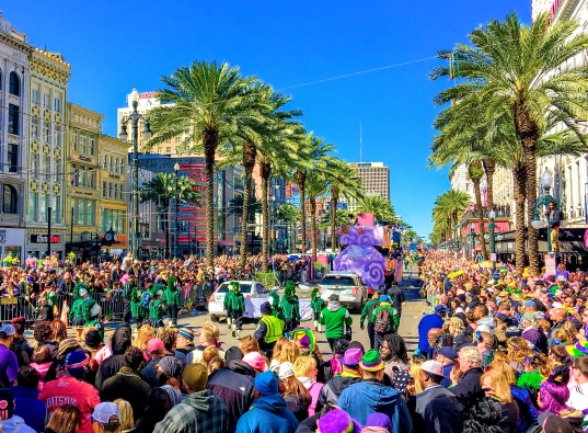 mardi gras travel center